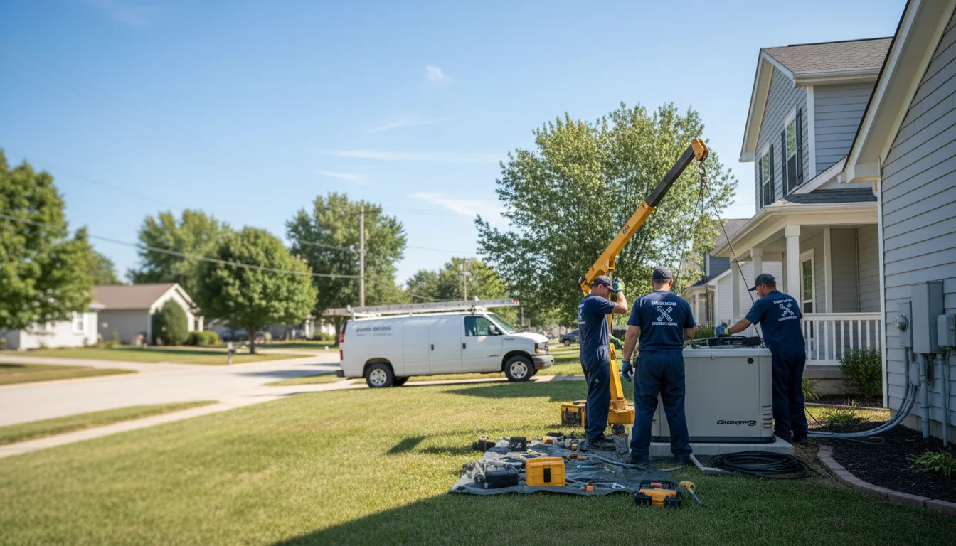Generator Installation in Swan, IA near me